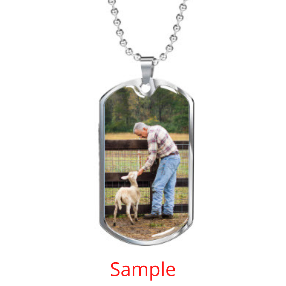 Dog Tags Customized Engravable and Personalized Photo 146dt