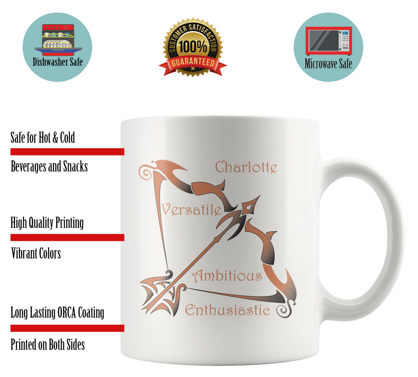 Sagittarius Personalized 11oz White Coffee Mug