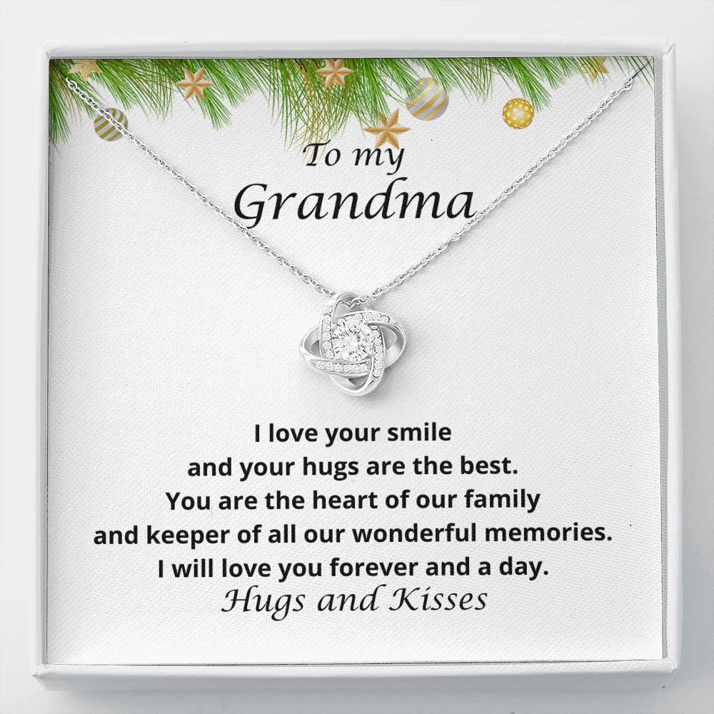 Christmas Gift, Gift for Grandma, Grandmother Necklace, Granddaughter to Grandma, best moms are upgraded to Grandma, Grandma Gift 103xc