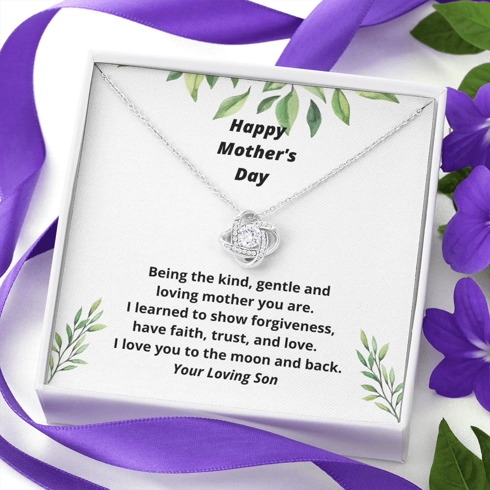 Necklace for Mom, Thoughtful, Meaningful Mother's Day Gift, Present for Mom from Son 131c