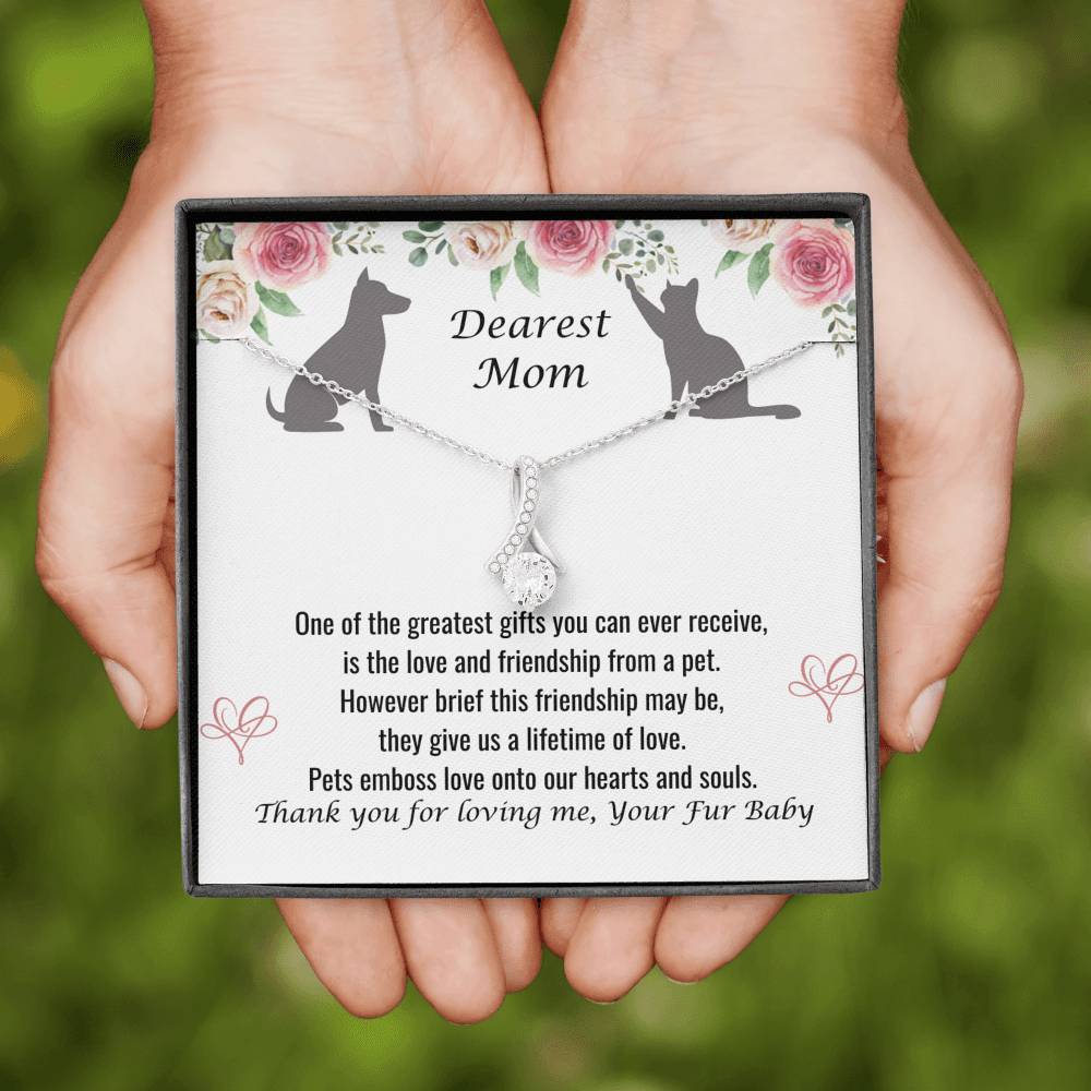 Condolence and Remembrance Gift for a Pet Loss, Bereavement Gift, Memorial Jewelry, Death of a Pet Sympathy Gift 105a