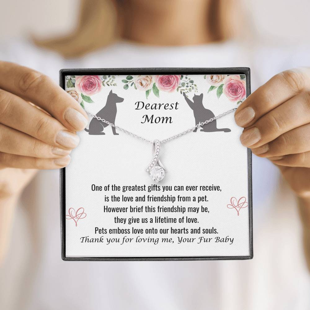 Condolence and Remembrance Gift for a Pet Loss, Bereavement Gift, Memorial Jewelry, Death of a Pet Sympathy Gift 105a