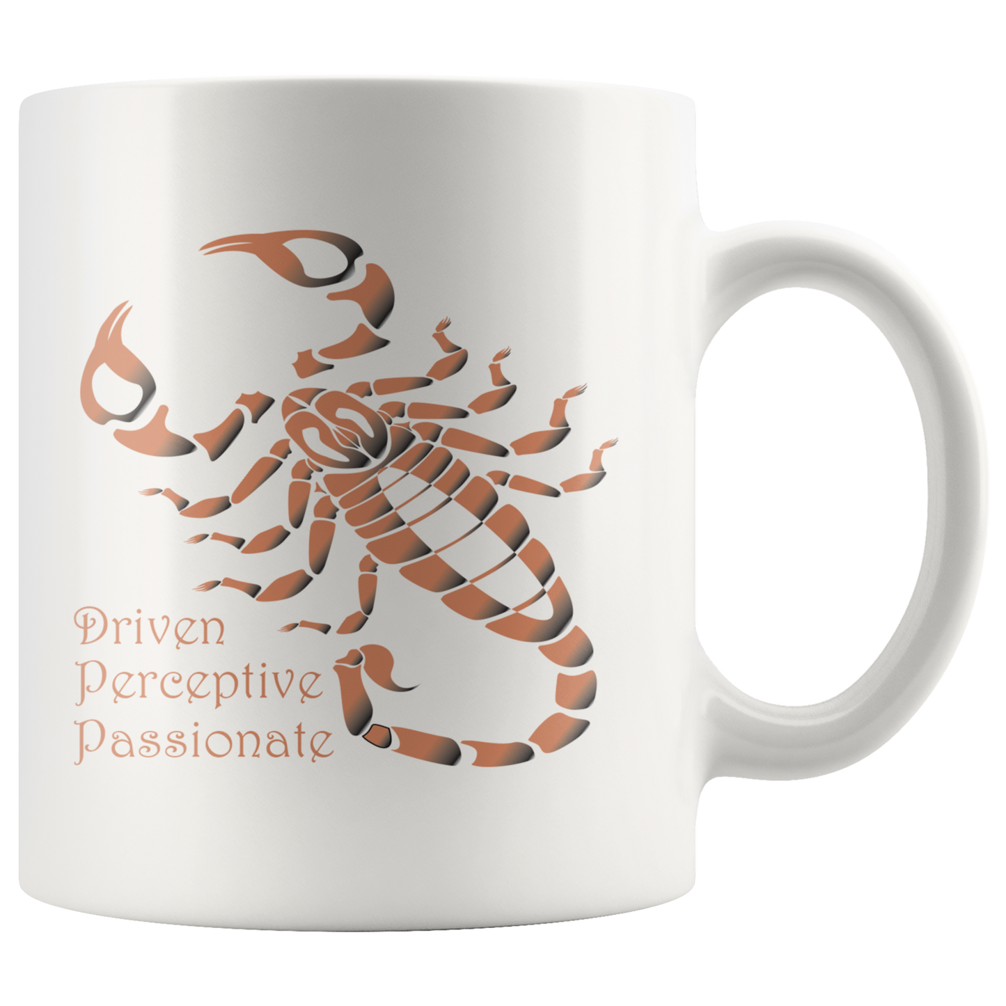 Scorpio Personalized 11oz White Coffee Mug