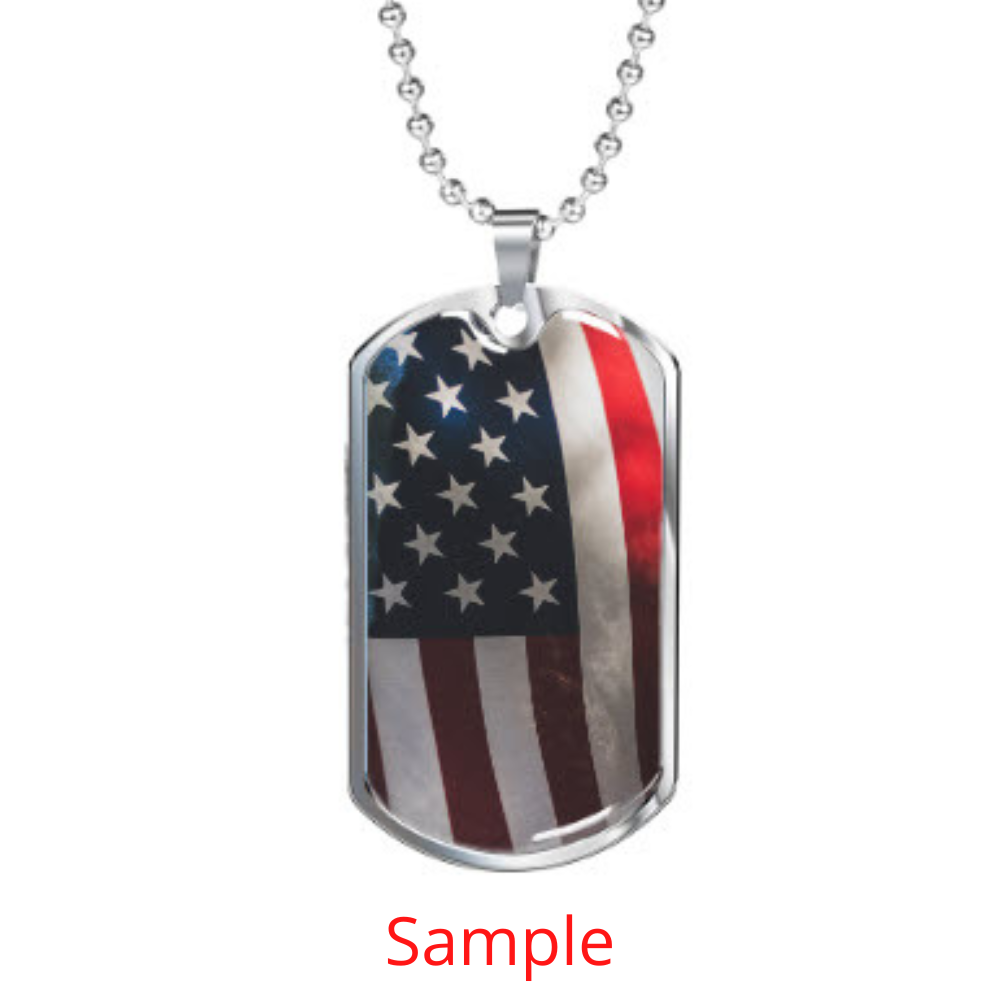 Dog Tags Customized Engravable and Personalized Photo 146dt