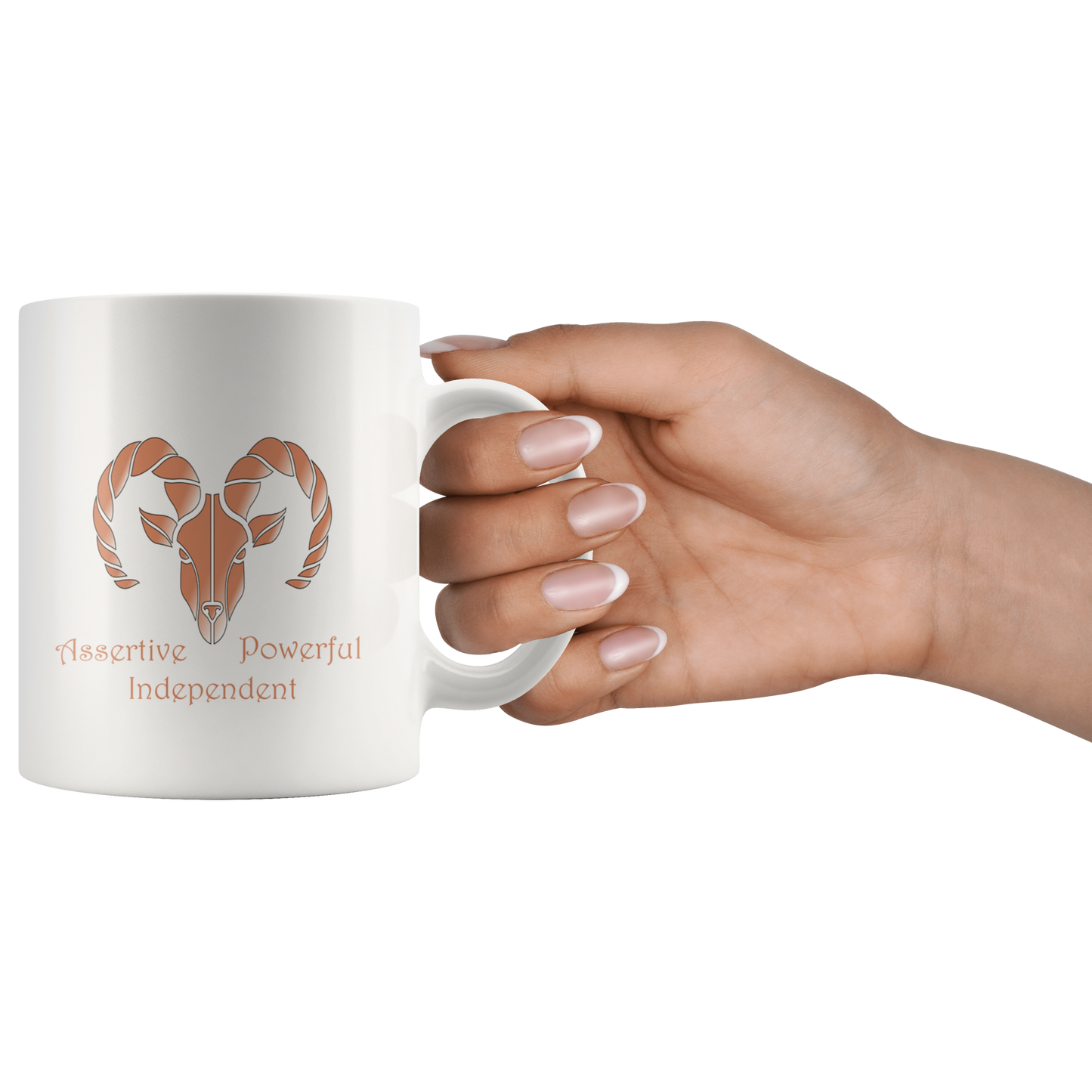 Aries Personalized 11oz White Coffee Mug