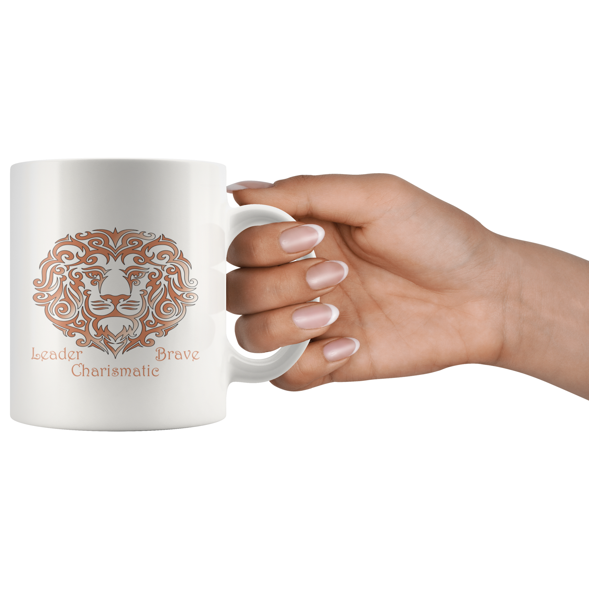 Leo Personalized 11oz White Coffee Mug