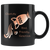 Aquarius Personalized 11oz Black Coffee Mug