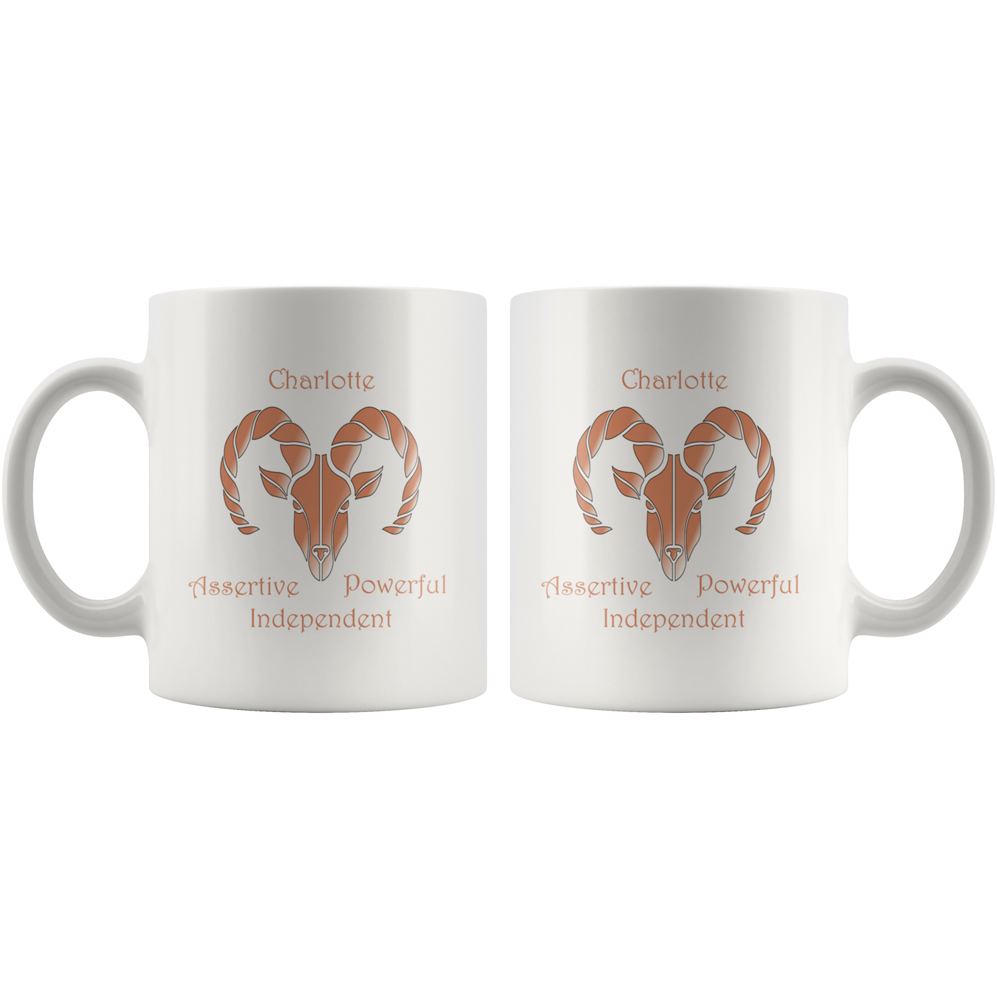 Aries Personalized 11oz White Coffee Mug