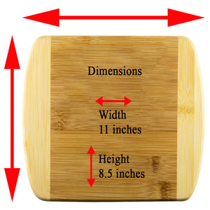 Cutting Board Home Sweet Home Bamboo Personalized