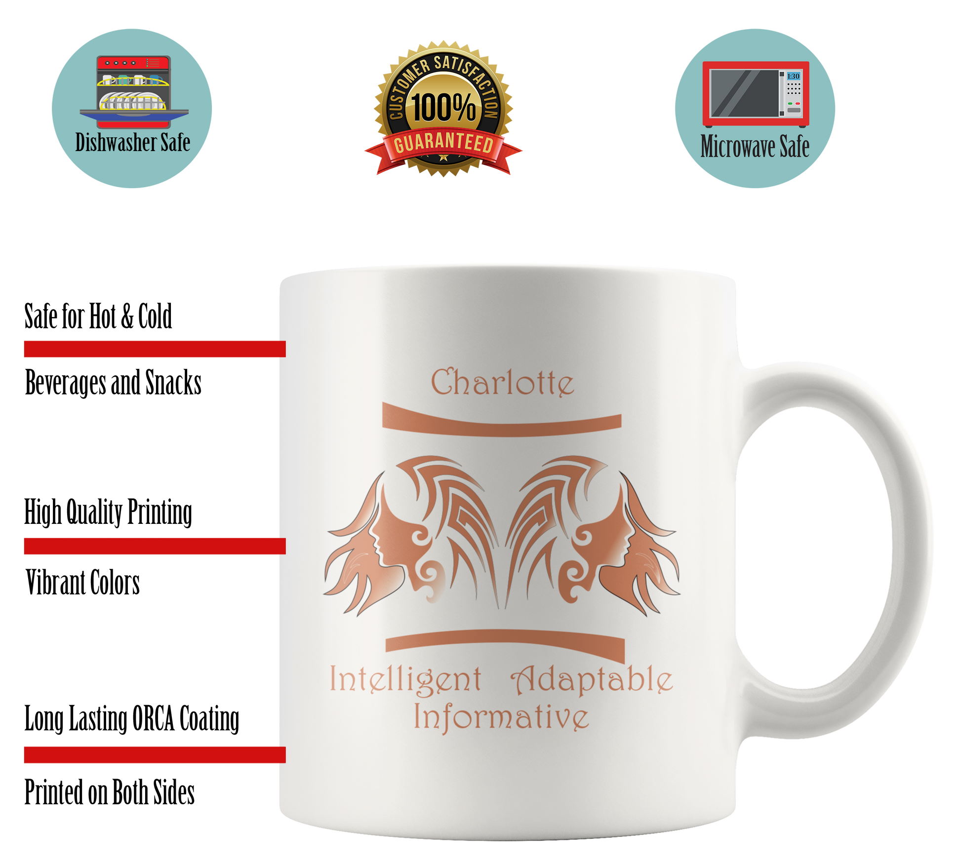 Gemini Personalized 11oz White Coffee Mug