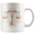 Libra Personalized 11oz White Coffee Mug