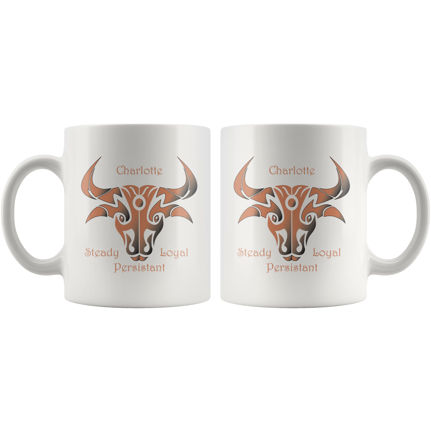 Taurus Personalized 11oz White Coffee Mug