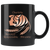Virgo Personalized 11oz Black Coffee Mug