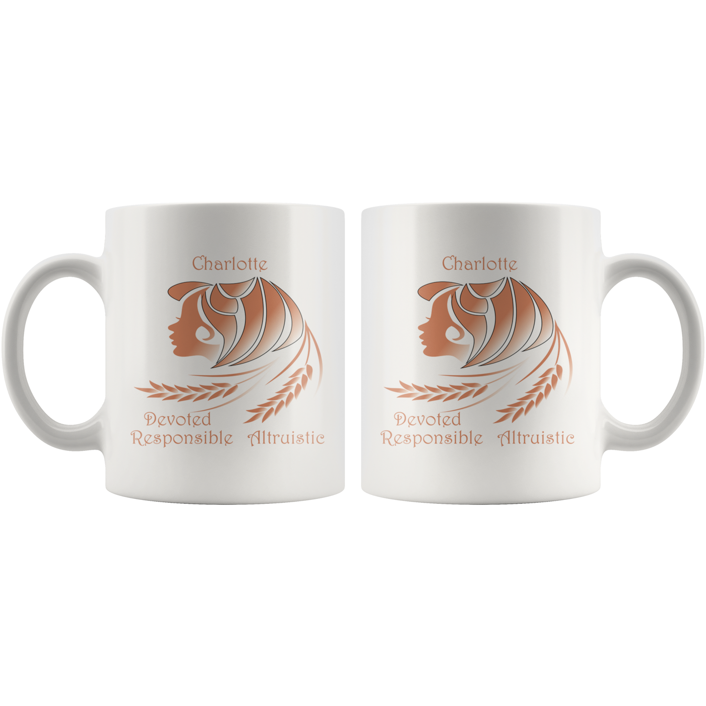 Virgo Personalized 11oz White Coffee Mug