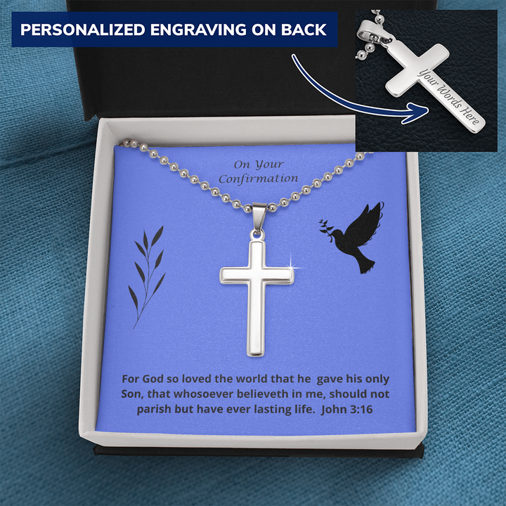 Confirmation Gifts for Boys Engravable on Back Confirmation