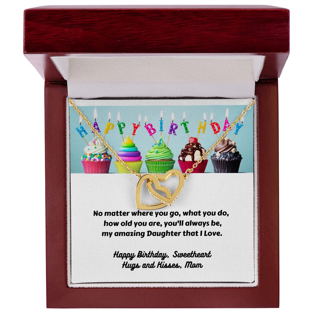 Gift for Daughter Happy Birthday 148b gold
