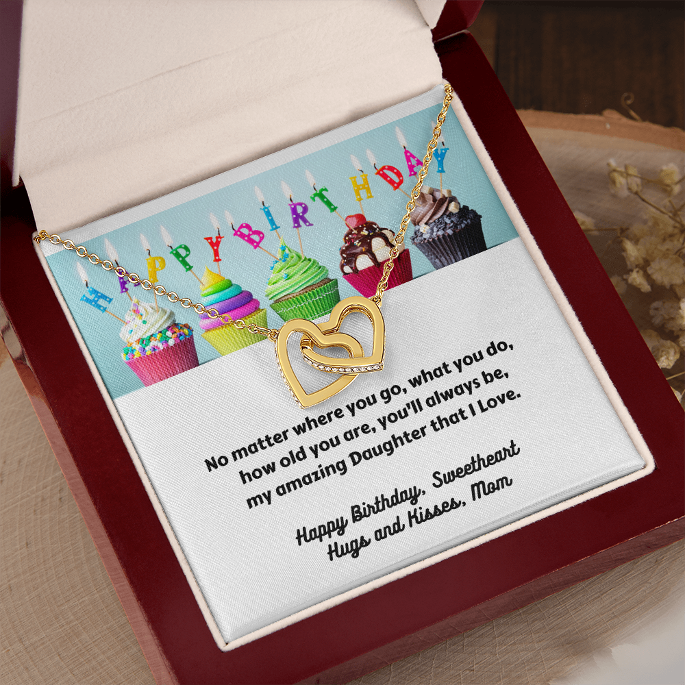 Gift for Daughter Happy Birthday 148b gold