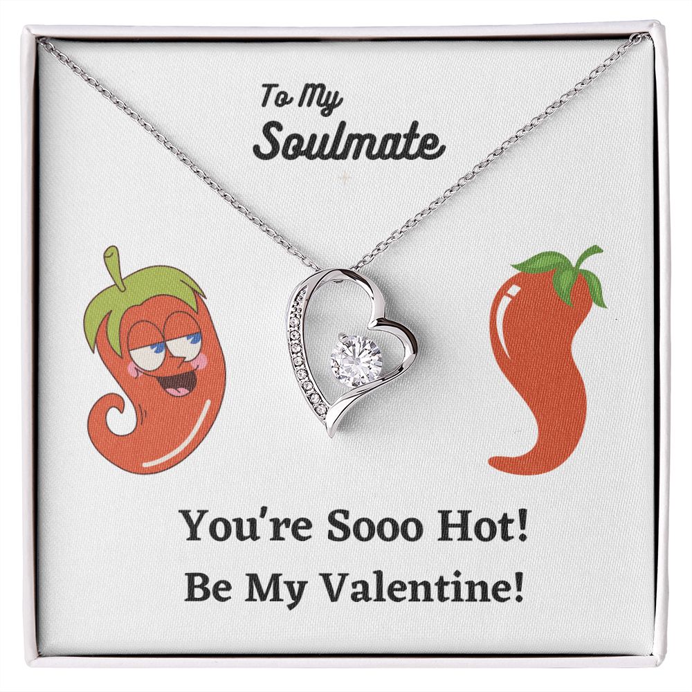 Soulmate Gift Be My Valentine Forever Love Necklace 154f