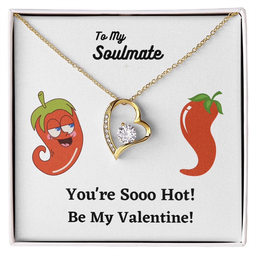 Soulmate Gift Be My Valentine Forever Love Necklace 154f
