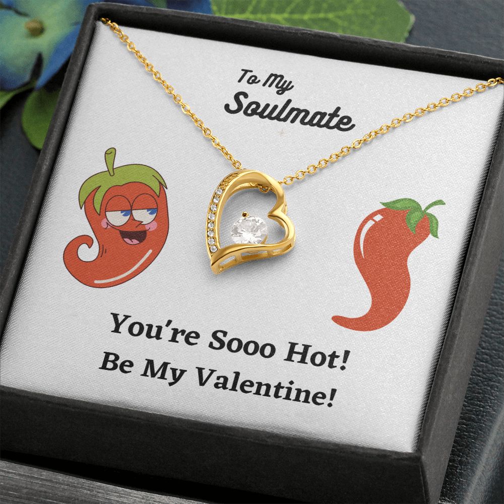 Soulmate Gift Be My Valentine Forever Love Necklace 154f