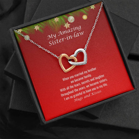 Sister in Law Sentimental Gift, Friends Forever, Bonus Sister, Sister in Law Birthday Gift, Soul Sister, Christmas Gift 108xb