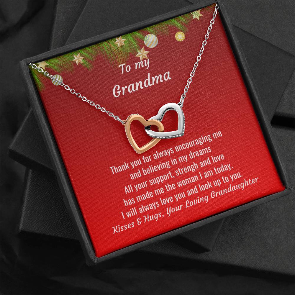 Christmas Gift for Grandma, Grandmother Necklace, Only the best moms are upgraded to Grandma, Grandma Gift 102xb
