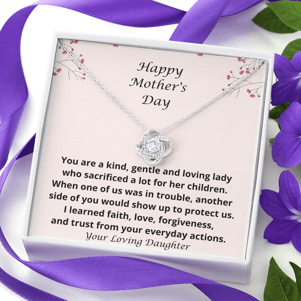 Meaningful Mother's Day Gift for Mom, Thoughtful Present, Necklace for Mom 126c