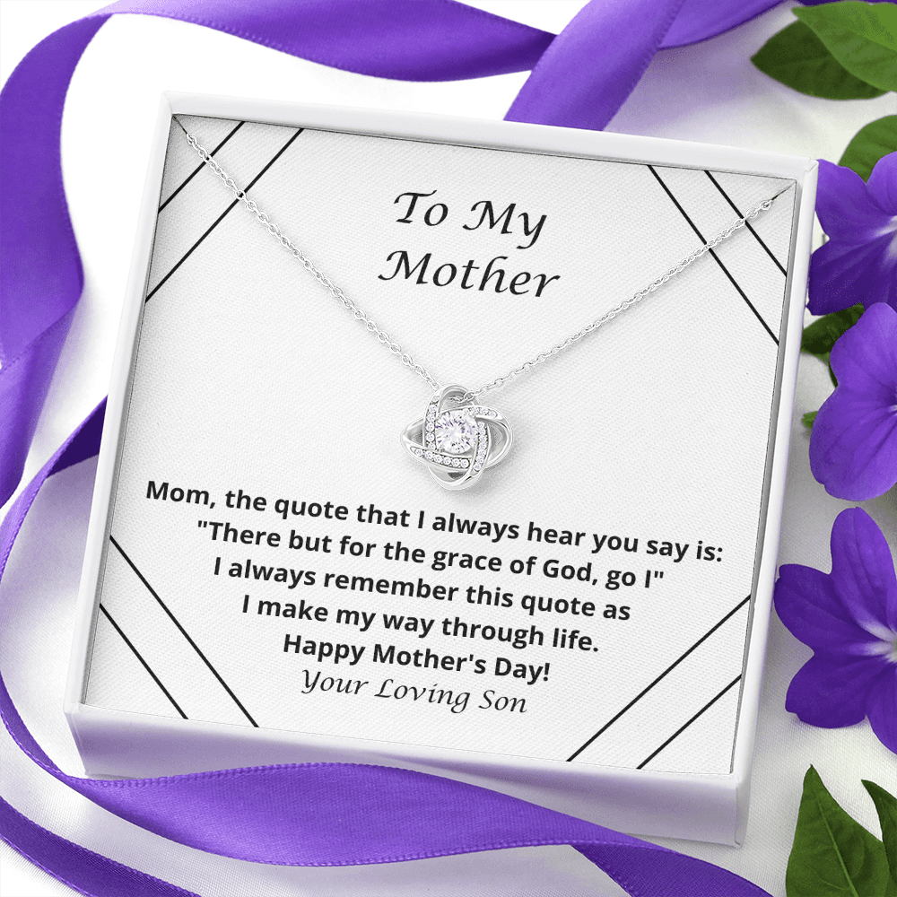 Meaningful Mother's Day Gift from Son, Necklace for Mom, Thoughtful Present for Mom, Gift for Mom 116c
