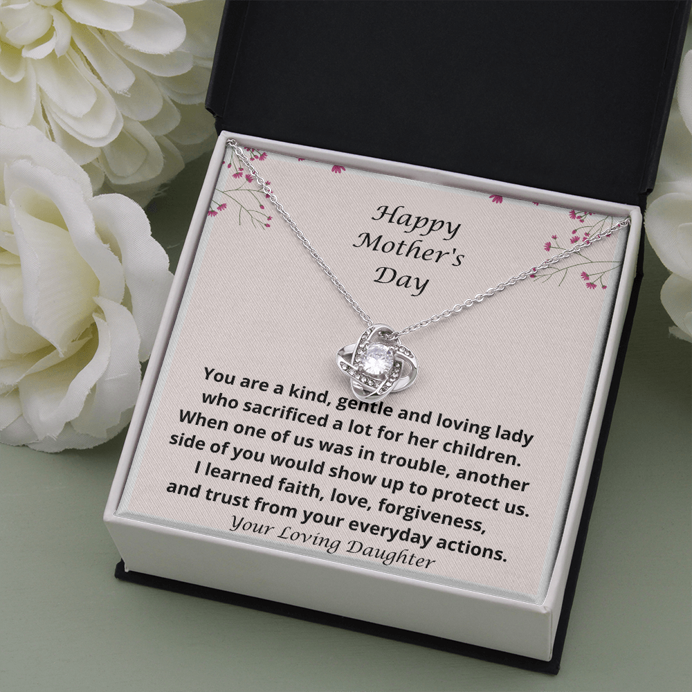 Meaningful Mother's Day Gift for Mom, Thoughtful Present, Necklace for Mom 126c