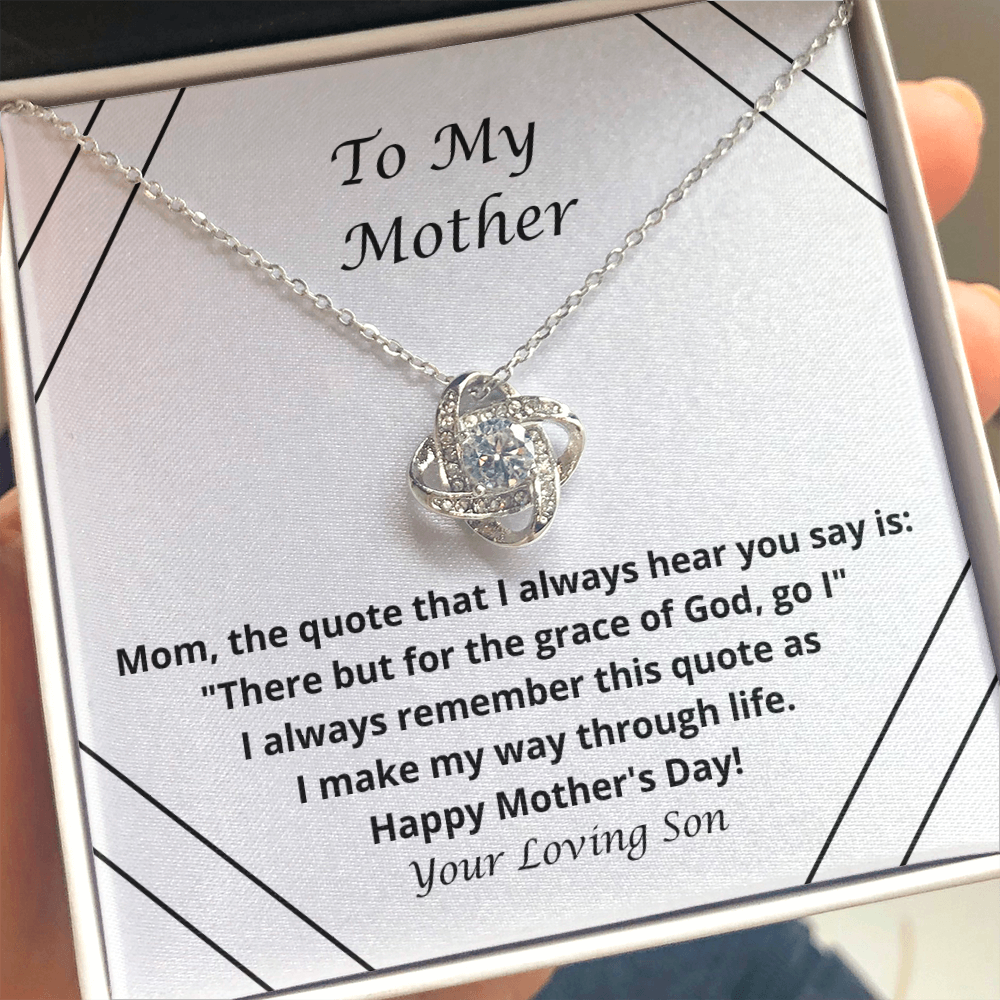 Meaningful Mother's Day Gift from Son, Necklace for Mom, Thoughtful Present for Mom, Gift for Mom 116c