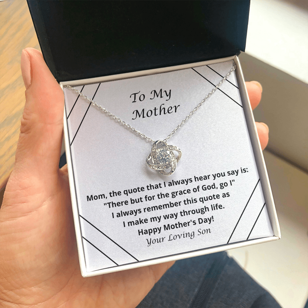 Meaningful Mother's Day Gift from Son, Necklace for Mom, Thoughtful Present for Mom, Gift for Mom 116c