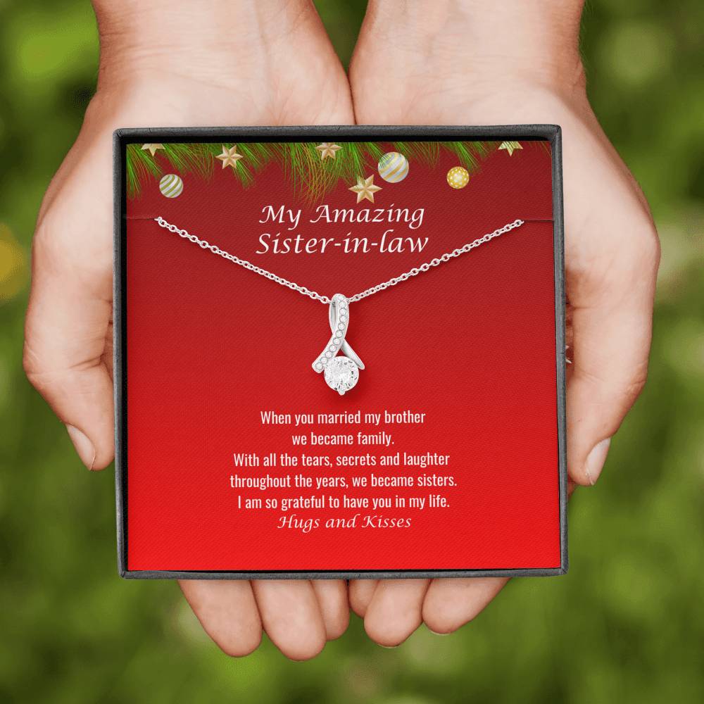 Sentimental Gifts for a Sister in Law, Friends Forever, Bonus Sister, Sister in Law Birthday Gift, Unbiological Sister, Christmas Gift 108xa