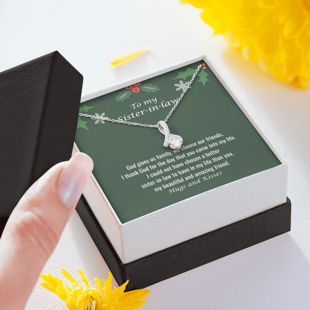 Sentimental Gifts for Sister in Law, Bonus Sister, Sister in Law Birthday Gift, Christmas Gift 109xa
