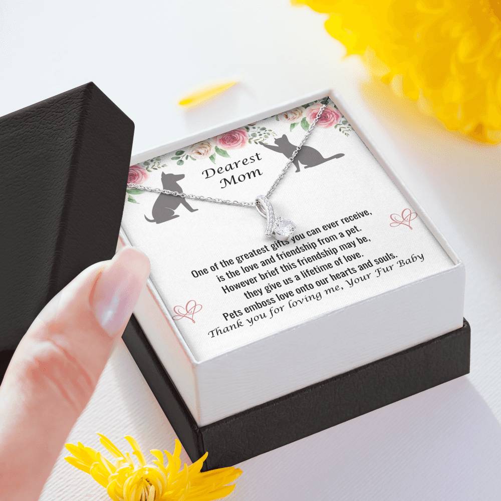 Condolence and Remembrance Gift for a Pet Loss, Bereavement Gift, Memorial Jewelry, Death of a Pet Sympathy Gift 105a