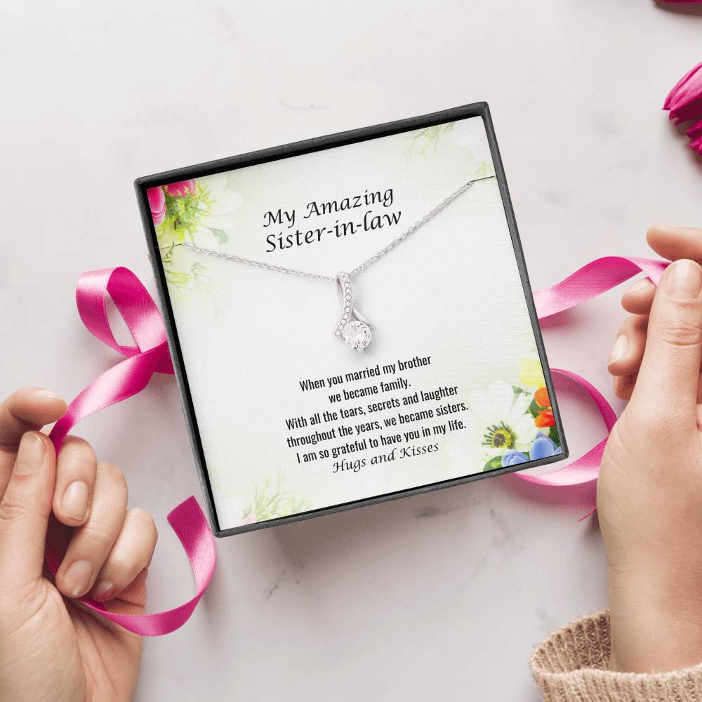 Sister in Law Sentimental Gift, Friends Forever, Bonus Sister, Sister in Law Birthday Gift, Soul Sister, Unbiological Sister 108a