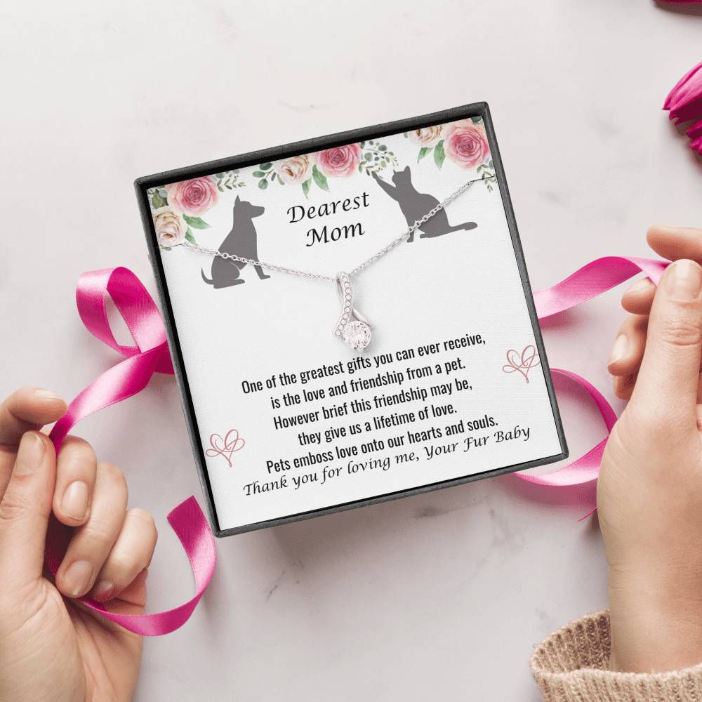 Condolence and Remembrance Gift for a Pet Loss, Bereavement Gift, Memorial Jewelry, Death of a Pet Sympathy Gift 105a