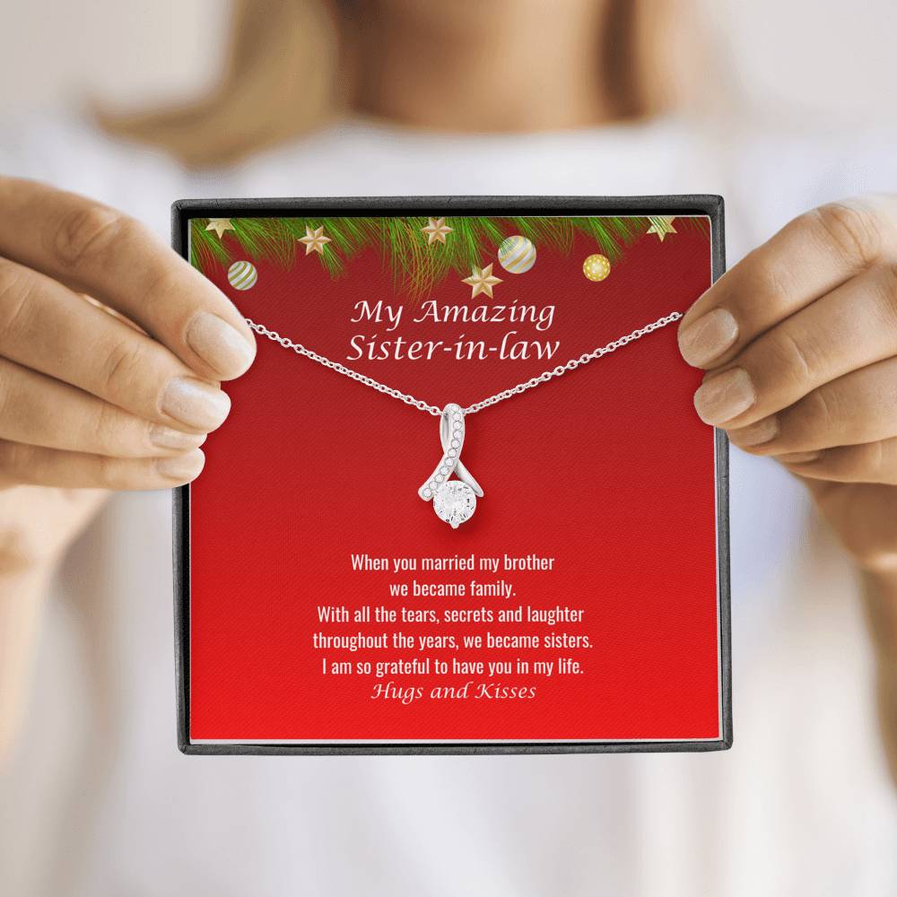 Sentimental Gifts for a Sister in Law, Friends Forever, Bonus Sister, Sister in Law Birthday Gift, Unbiological Sister, Christmas Gift 108xa