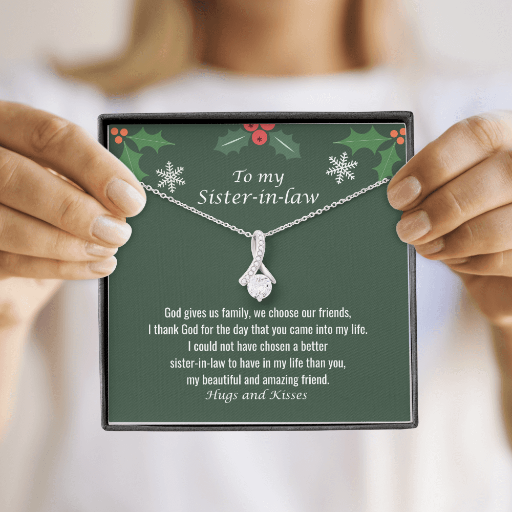 Sentimental Gifts for Sister in Law, Bonus Sister, Sister in Law Birthday Gift, Christmas Gift 109xa