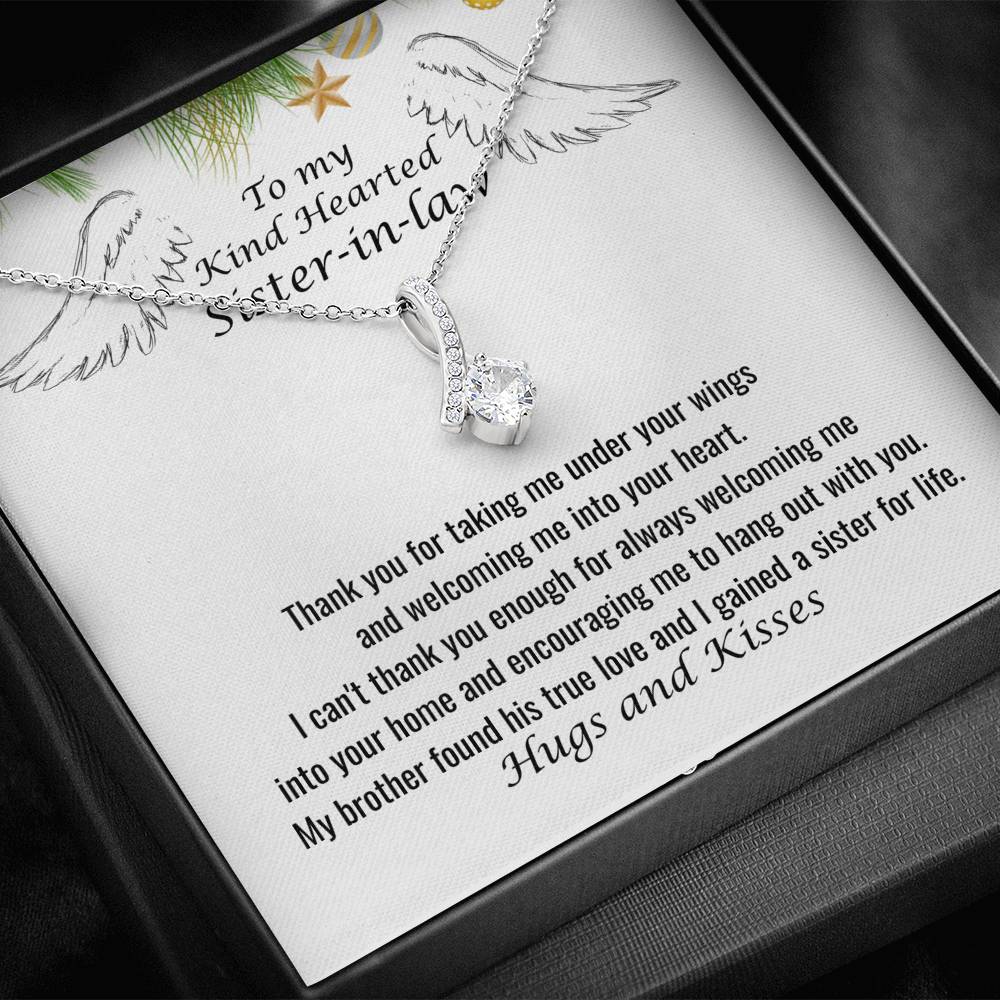 Sentimental Gifts for Sister in Law, Friends Forever, Bonus Sister, Sister in Law Birthday, Unbiological Sister, Christmas Gift 107xa
