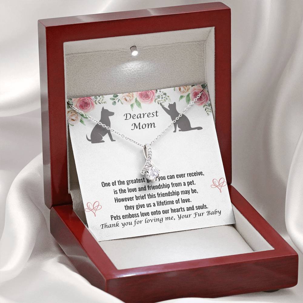 Condolence and Remembrance Gift for a Pet Loss, Bereavement Gift, Memorial Jewelry, Death of a Pet Sympathy Gift 105a