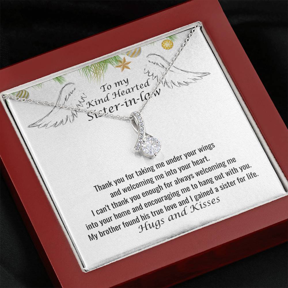 Sentimental Gifts for Sister in Law, Friends Forever, Bonus Sister, Sister in Law Birthday, Unbiological Sister, Christmas Gift 107xa