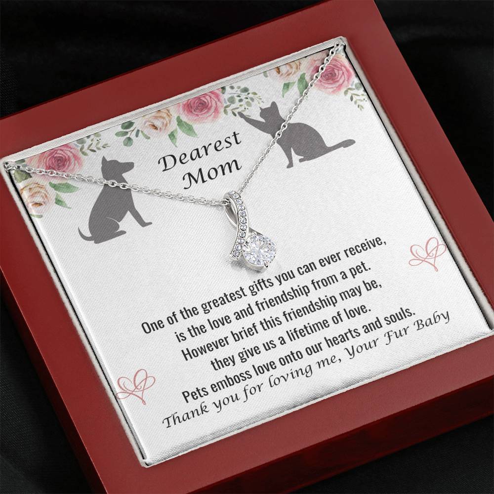 Condolence and Remembrance Gift for a Pet Loss, Bereavement Gift, Memorial Jewelry, Death of a Pet Sympathy Gift 105a