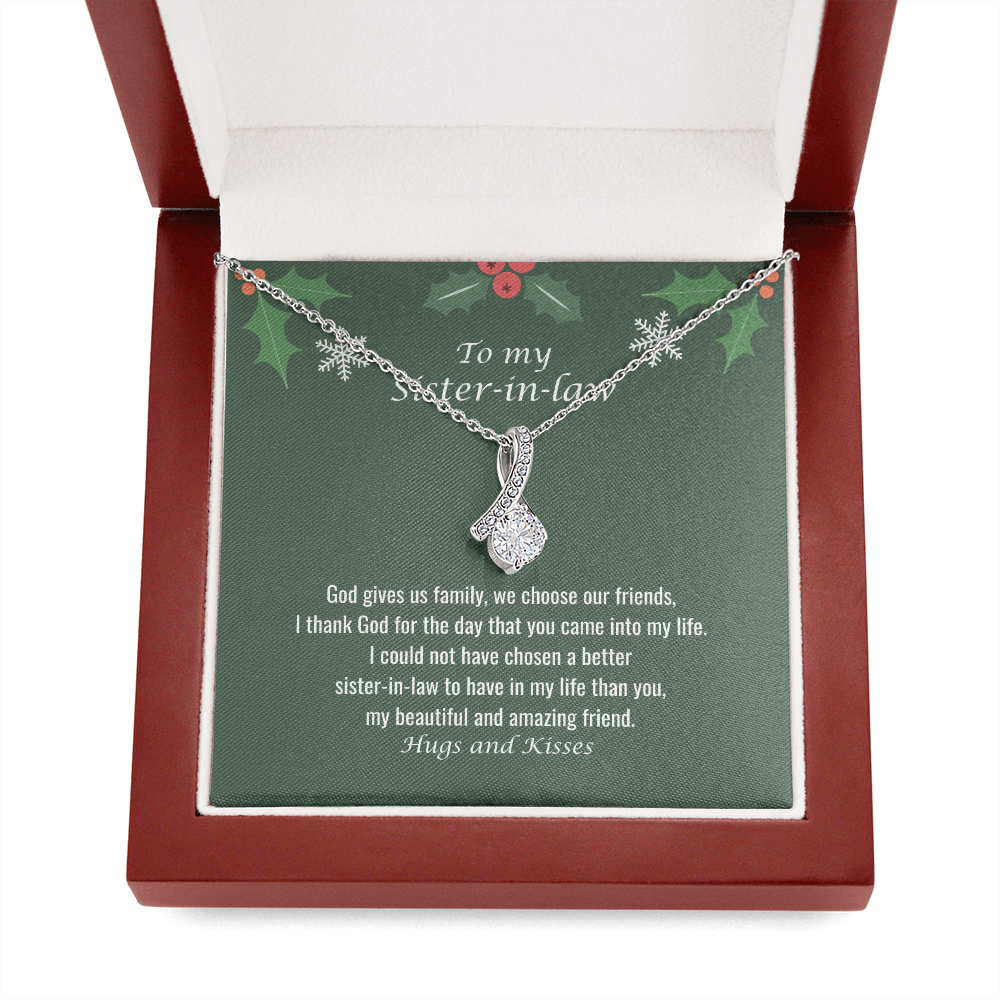 Sentimental Gifts for Sister in Law, Bonus Sister, Sister in Law Birthday Gift, Christmas Gift 109xa