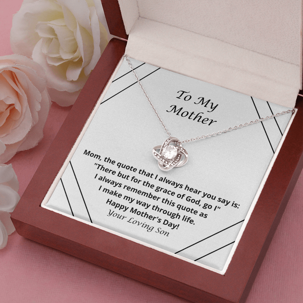 Meaningful Mother's Day Gift from Son, Necklace for Mom, Thoughtful Present for Mom, Gift for Mom 116c