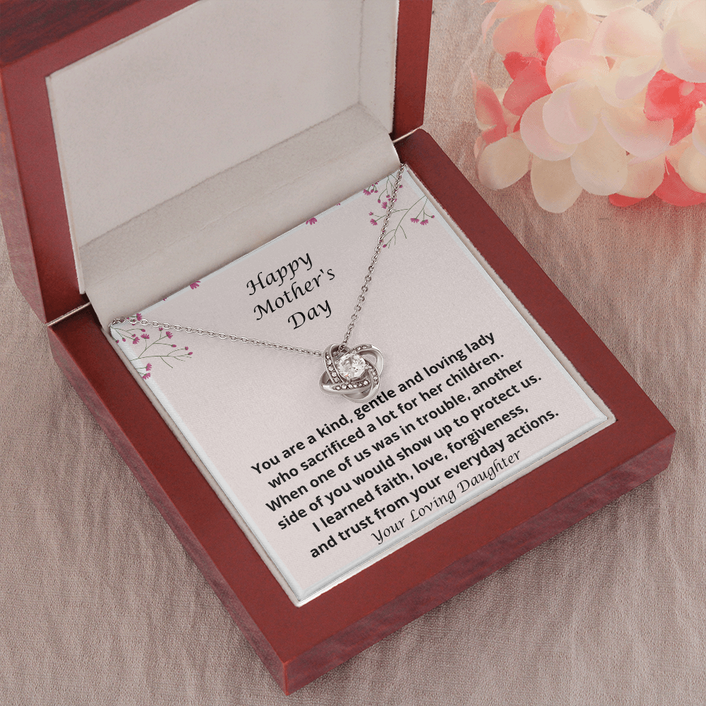 Meaningful Mother's Day Gift for Mom, Thoughtful Present, Necklace for Mom 126c