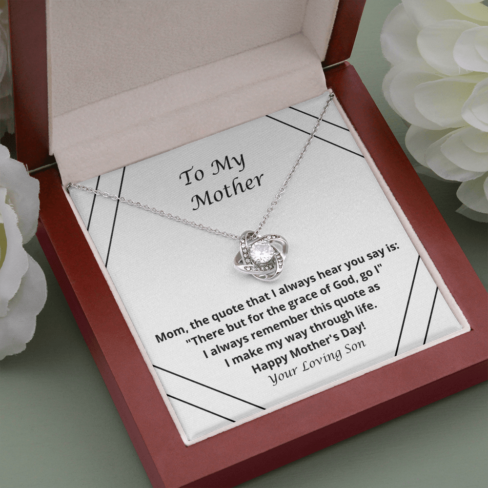 Meaningful Mother's Day Gift from Son, Necklace for Mom, Thoughtful Present for Mom, Gift for Mom 116c