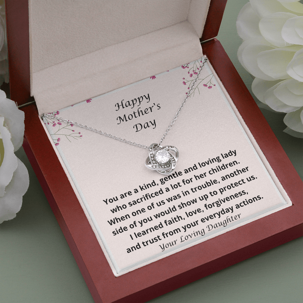 Meaningful Mother's Day Gift for Mom, Thoughtful Present, Necklace for Mom 126c