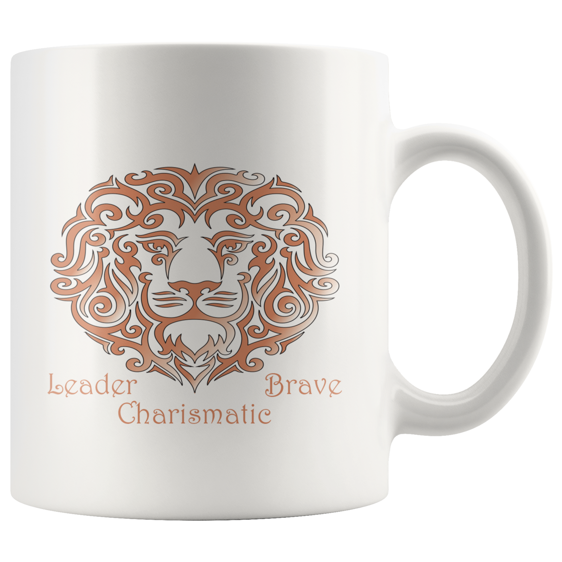 Leo Personalized 11oz White Coffee Mug