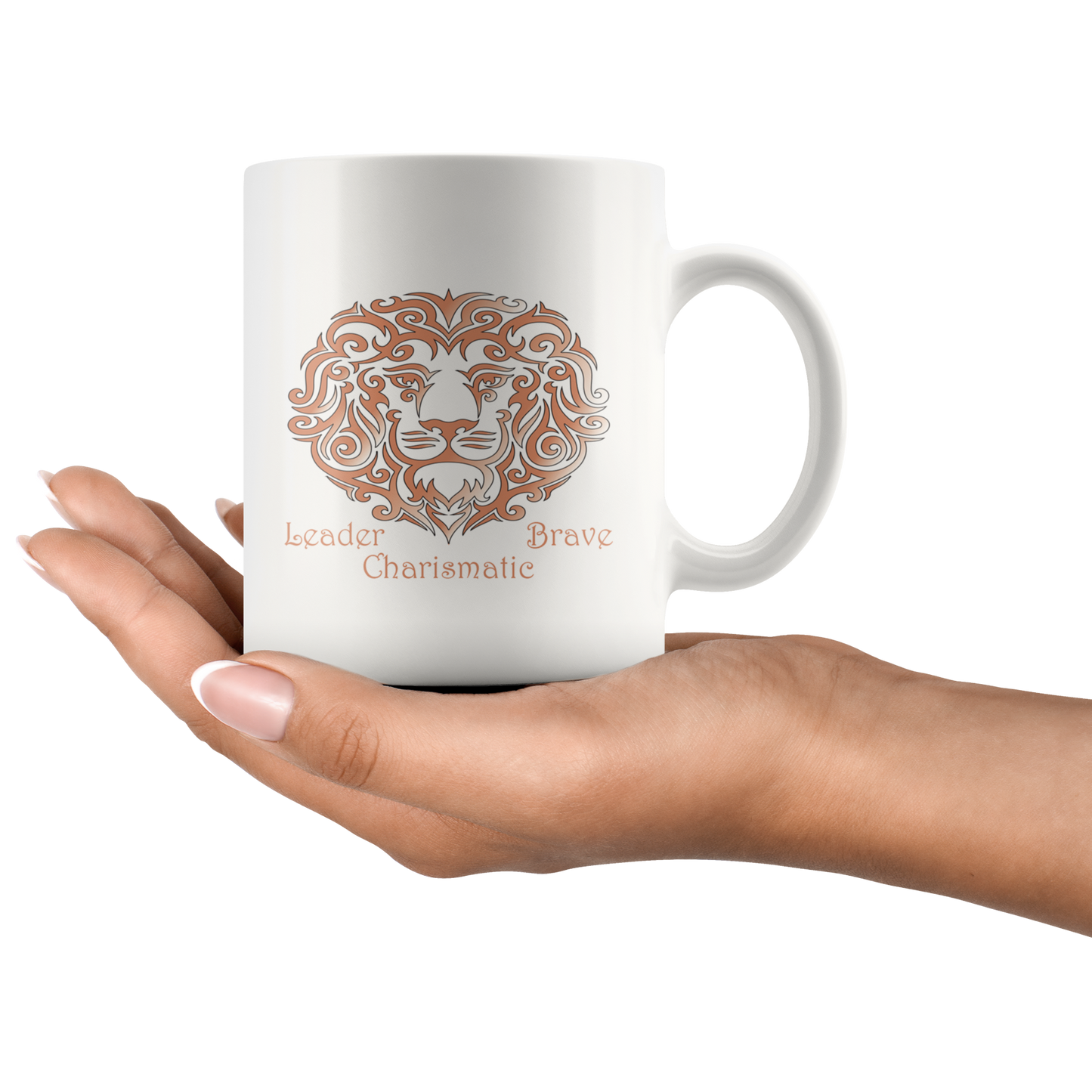 Leo Personalized 11oz White Coffee Mug