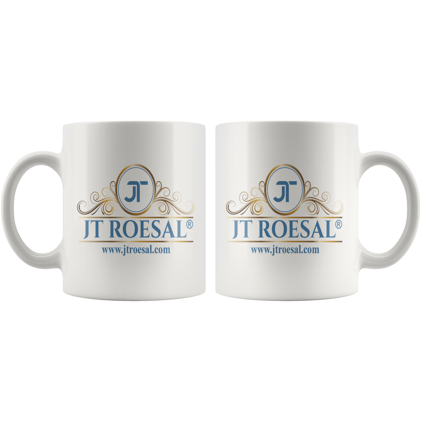 JT ROESAL White Coffee Mug